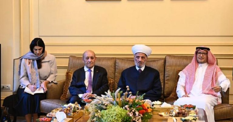 لودريان دريان بخاري لبنان سعودية