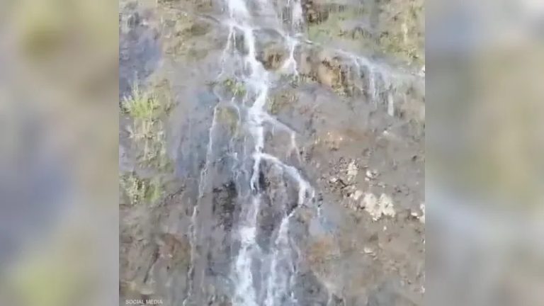 بالفيديو: شلالات مياه جوفية في المغرب والسبب..الزلزال!