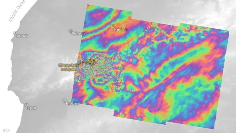 الأقمار الاصطناعية تكشف كيف تحركت الأرض بعد زلزال المغرب!