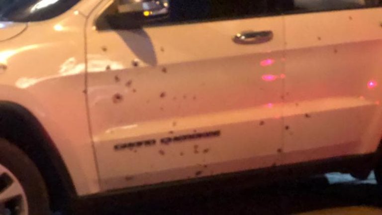 القاء قنبلة على مطعم الجواد