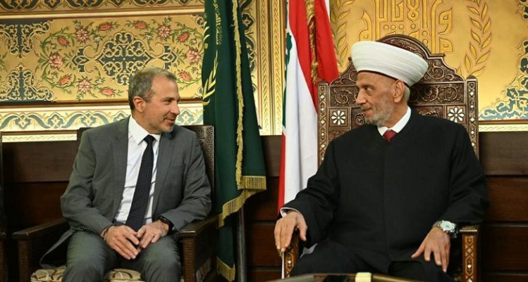 باسيل: لا أقول أن المبادرة الفرنسية انتهت