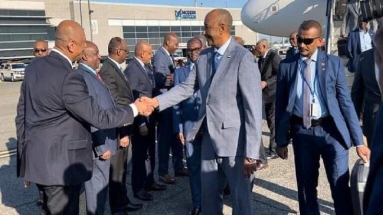 البرهان في نيويورك للمشاركة في أعمال الجمعية العامة للأمم المتحدة