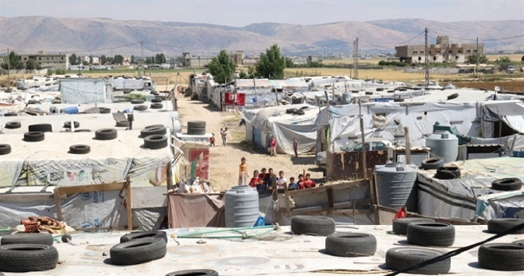 اشتباك بين نازحين سوريين!