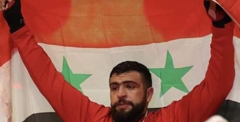 ملاكم سوري يرفض وجود حكم “إسرائيلي”