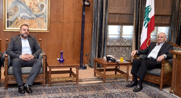 بري استقبل وفداً من البطريركية الأرثوذكسية