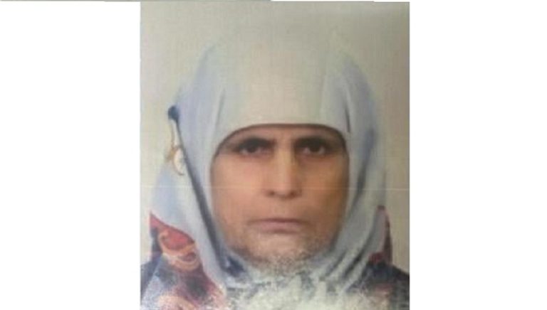 تعميم صورة مفقودة تعاني من الزهايمر