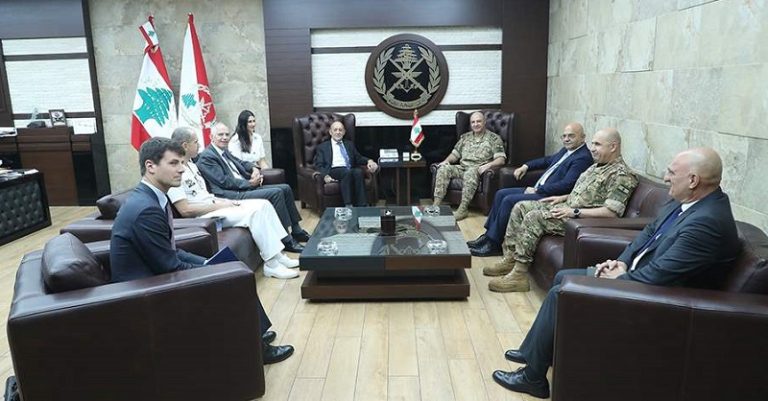 لودريان من اليرزة: سنستمر في دعم الجيش!