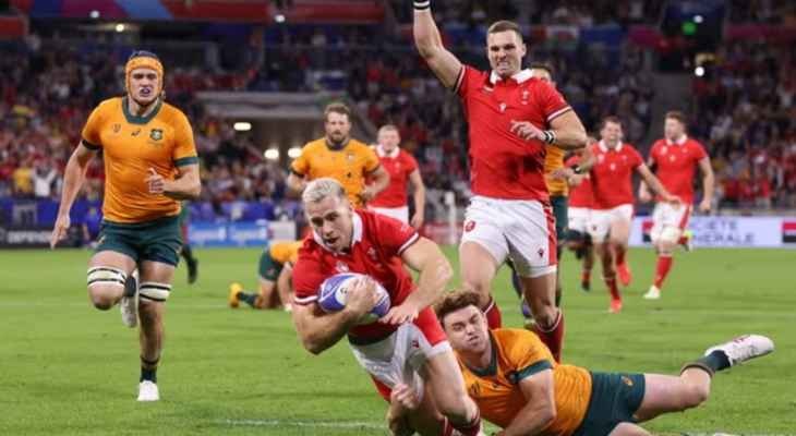 مونديال الرغبي : ويلز تكتسح استراليا وتحسم التاهل للربع النهائي