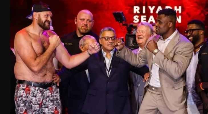 فيوري ونغانو يُعلنان التحدي قبل نزالهما في السعودية