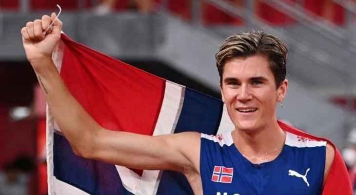 العداء النروجي جاكوب يحطم الرقم القياسي للمغربي هشام الكروج