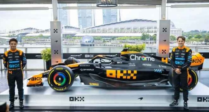 فريق مكلارين يعتمد على الوان جديدة في سباقي سنغافورة واليابان