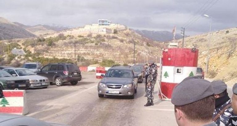 مهربا مواد مخدرة على طريق ضهر البيدر بقبضة الأمن (صورة)