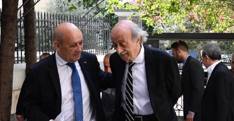 جنبلاط لودريان