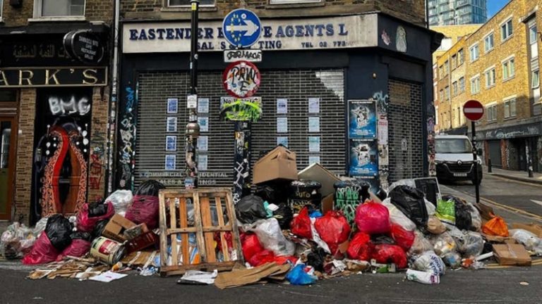 إلغاء مليون موعد طبي وجبال قمامة في بريطانيا