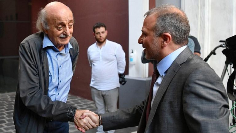 موقف موحد من جنبلاط وباسيل؟