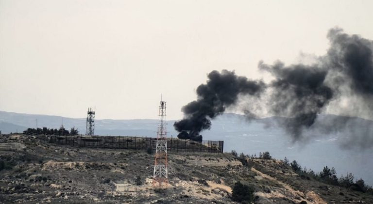 العدو يحرق نفسه في مستعمرة “رميم”!