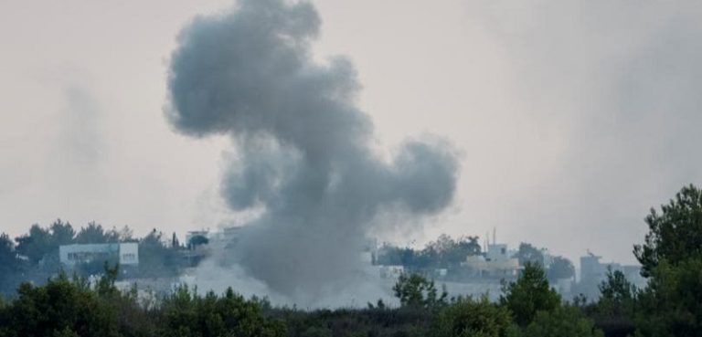 تدمير برج مراقبة للجيش اللبناني في رأس الناقورة