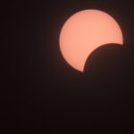 A rare annular eclipse dims the sky, as the sun and moon align for “ring of fire” spectacle over the southwestern town of Kanarraville