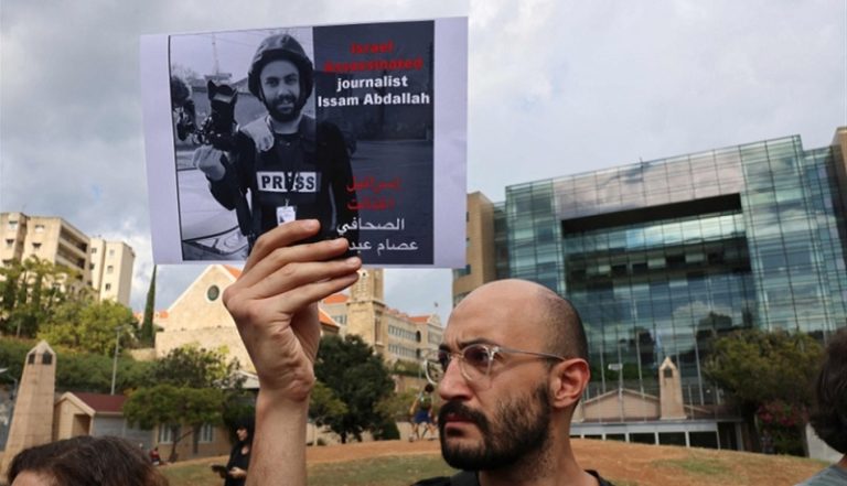 “مراسلون بلا حدود”: “إسرائيل” قتلت الصحافي عصام عبدلله