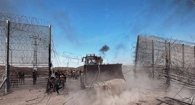 خريطة للمناطق التي وصلت اليها “القسام” في غلاف غزة