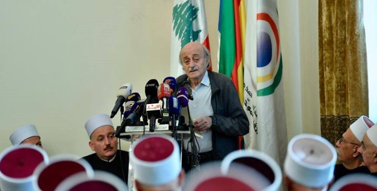 جنبلاط يفك الارتباط بين “دروز لبنان” و”دروز إسرائيل”؟