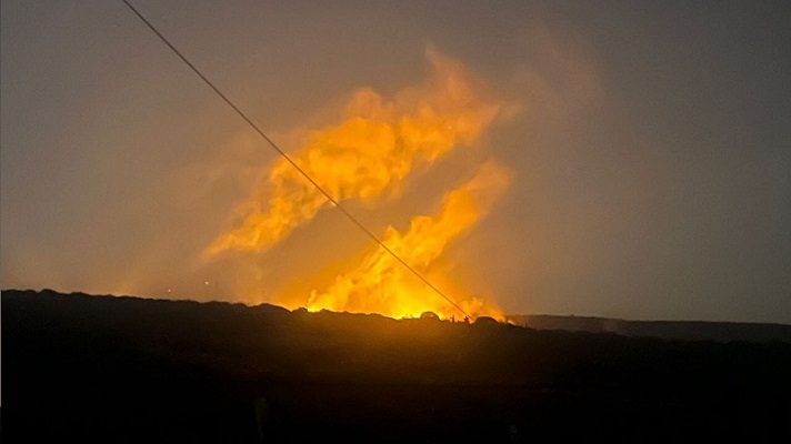 غارات “إسرائيلية” على “اللبونة” جنوبي ‎الناقورة (فيديو)