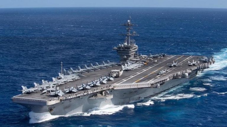 حاملة طائرات أميركية تصل لـ “إسرائيل”