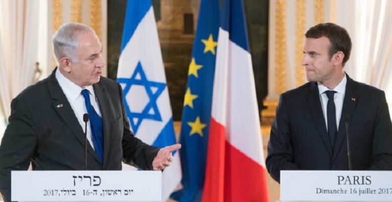 فرنسا تدخل الحرب العسكرية والسياسية ضد فلسطين