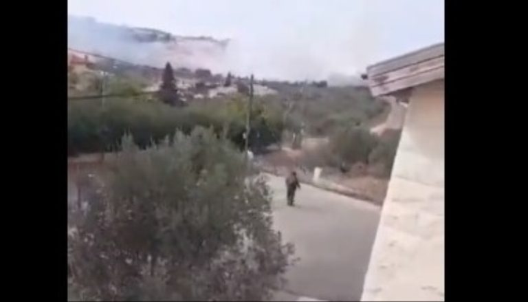 بالفيديو: اشتباك عنيف في خلة وردة جنوب لبنان