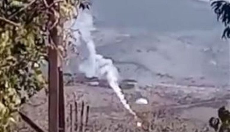 بالفيديو.. العدو يلقي قنبلة ضوئية جنوباً!