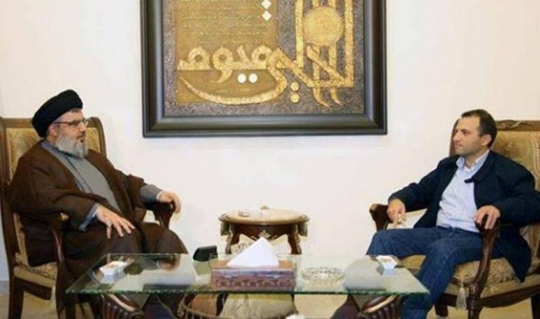 اتصال بين نصر الله وباسيل