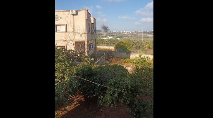 بالفيديو.. صواريخ من غزة تسقط قرب مستوطنات شمال الضفة