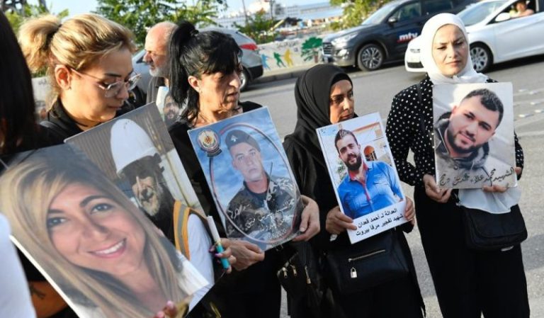 أهالي ضحايا انفجار المرفأ: شبعنا وعوداً كاذبة