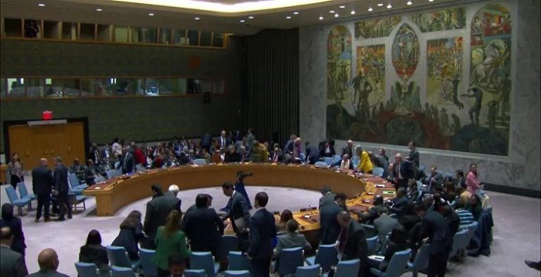 “فيتو” أميركي يجهض مشروع قرار برازيلي يدعو لإلغاء أمر إجلاء سكان غزة