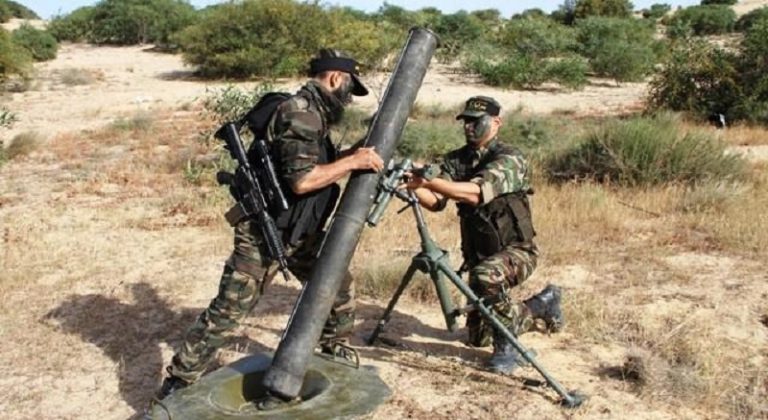 استهداف تجمع للعدو الإسرائيلي قرب “ايرز”