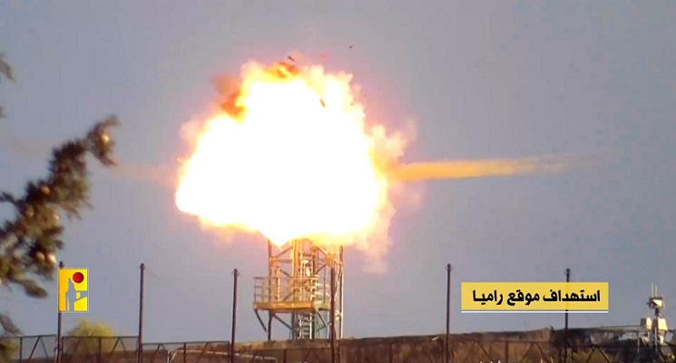 بالفيديو.. حزب الله يستهدف مواقع الاحتلال على الحدود