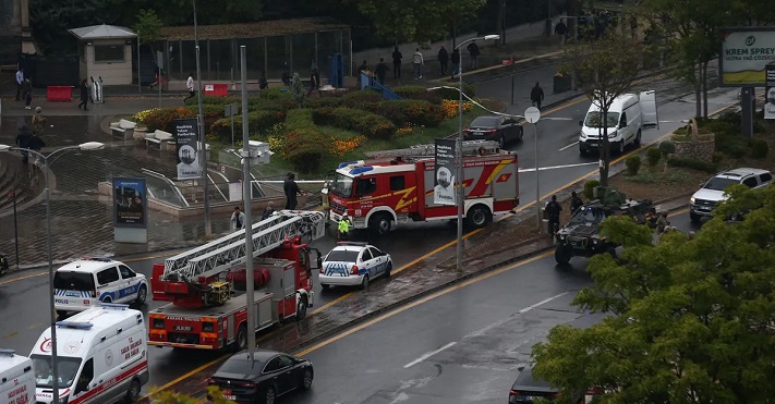 بالفيديو.. لحظة وقوع الانفجار في أنقرة