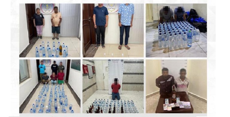 ضبط 15 شخصاً بتهمة ترويج الخمور في الكويت