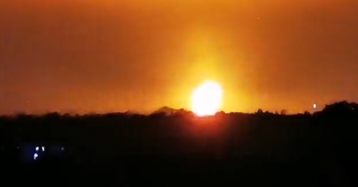 بالفيديو: انفجار هائل في بريطانيا