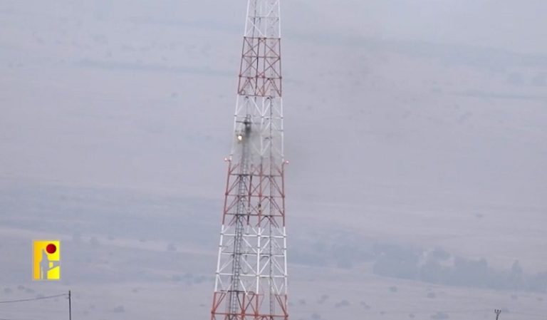 بالفيديو.. “المقاومة” تستهدف موقع “‏المالكية” عند الحدود اللبنانية الفلسطينية