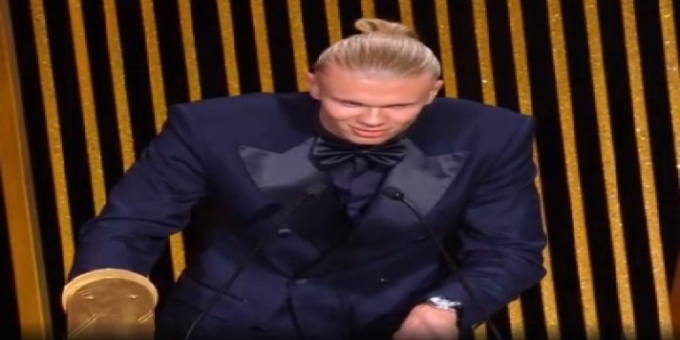 هالاند يحصد جائزة غيرد مولر