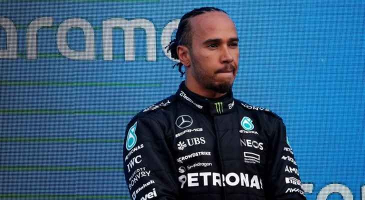 غرامة 25 الف وتوبيخ لهاميلتون بعد سباق قطر