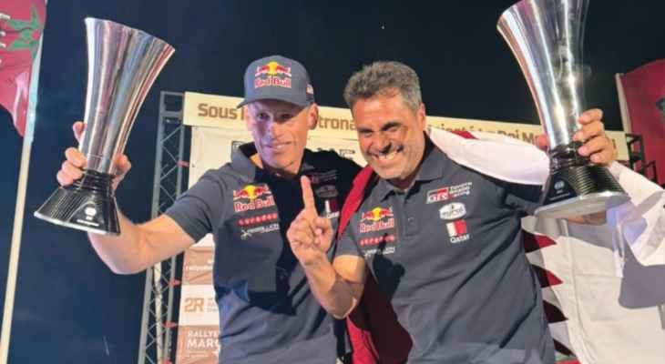 العطية يتوج رسميا بلقب بطولة العالم للراليات الصحراوية الطويلة