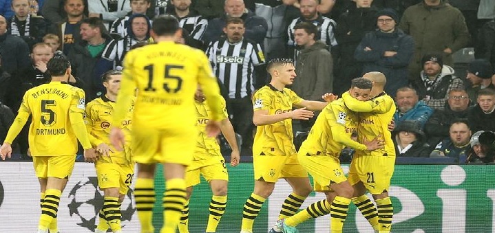 دوري أبطال اوروبا: باريس سان جيرمان يسحق ميلان وانتصارات لدورتموند والسيتي