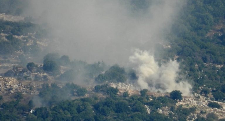 قصف مدفعي معادي يستهدف أطراف عيتا الشعب وراميا