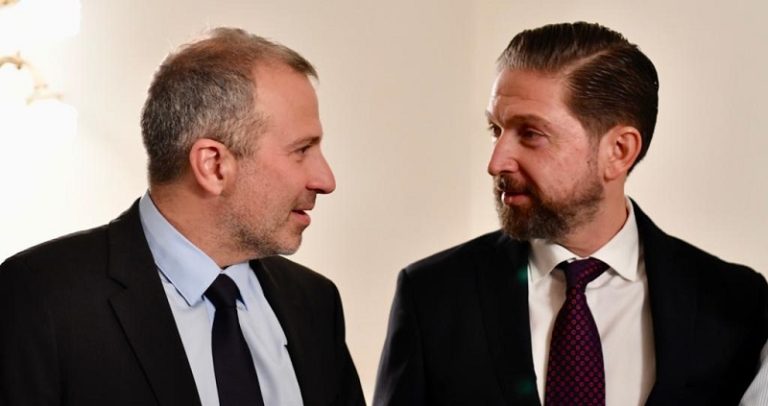 بالصور.. باسيل يلتقي كرامي: في حال تم الإعتداء علينا سنقوم بالدفاع عن أنفسنا