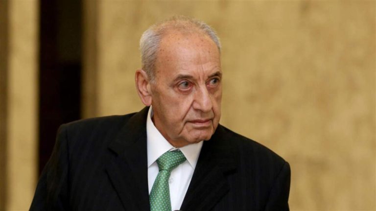 بري يتلقى إتصالا من نظيره الإيراني حول تطورات المنطقة