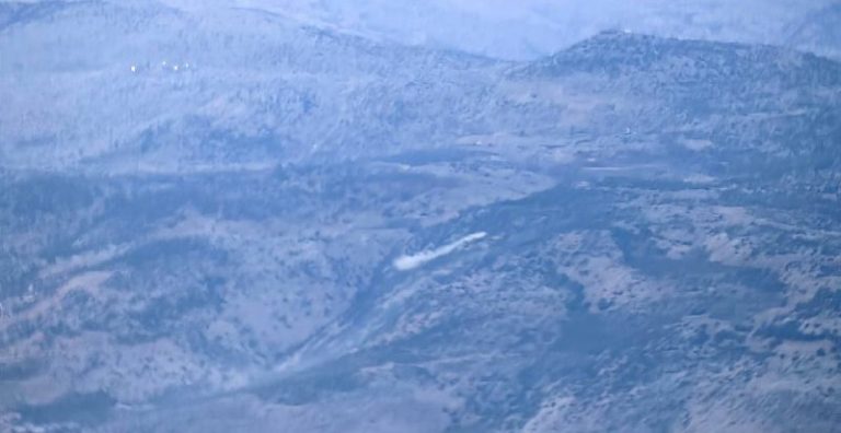 العدو يقصف منطقة “رباع التبن”