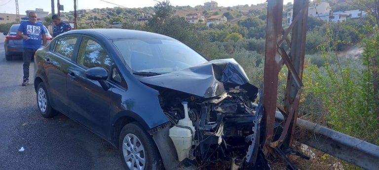 وفاة زوجة الياس الحصروني بحادث سير