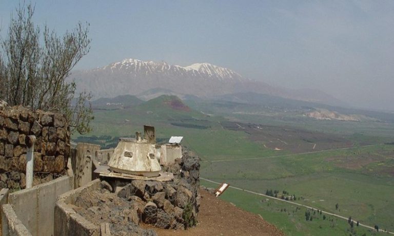 عدوان “إسرائيلي” على الجولان السوري